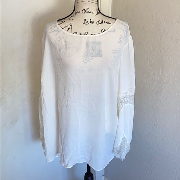 Liz Claiborne Tops - Liz Claiborne Career Sheer Brand New Top Feminine Work Office Casual